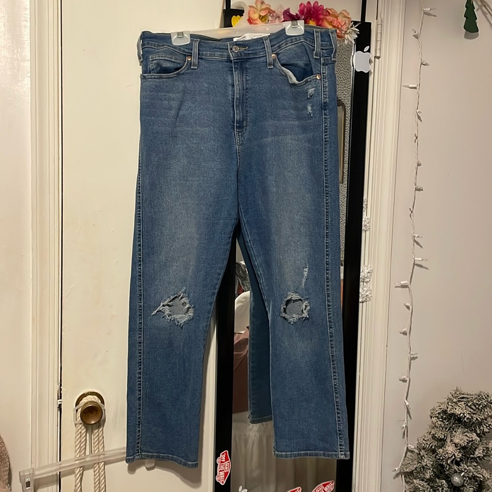 Signature by Levi Strauss high rise straight !